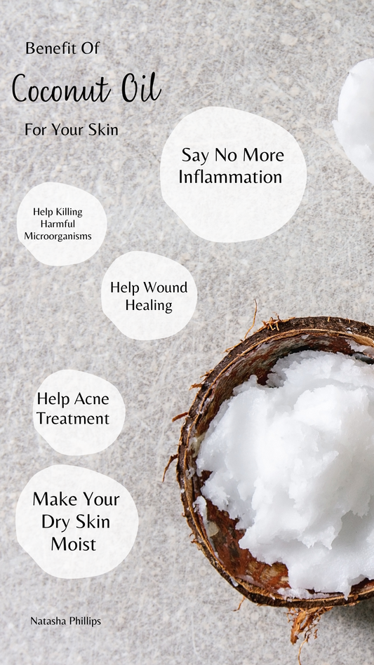 Top 6 benefits of coconut oil for skin!