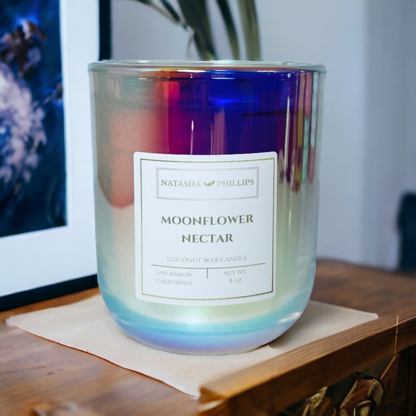 Coconut Wax Candle Moonflower Nectar